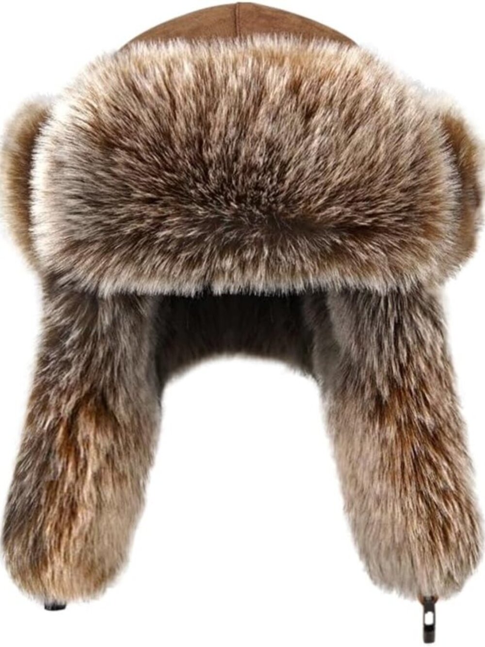 Cozy Faux Fur Trapper Hat with Earflaps | Unisex Winter Ski & Snow Cap